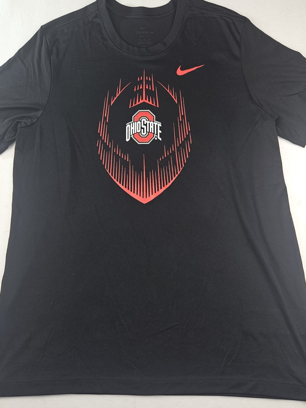 Ohio State Buckeyes Nike Dri-Fit Black Performance Graphic Tee OSU Size XL - Picture 1 of 9